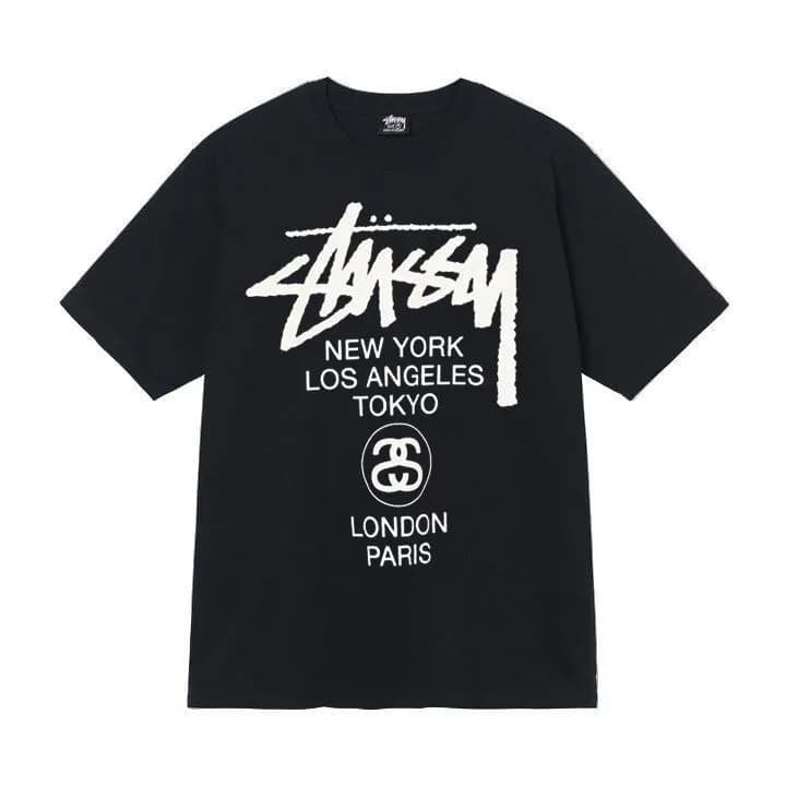 Stüssy Logo Tee Classic Stussy — Black [classic]