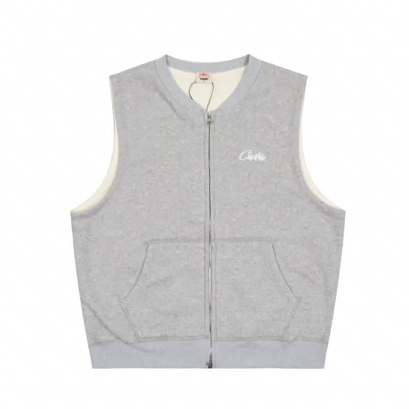 Carhartt WIP Zip-Up Vest Heather Grey