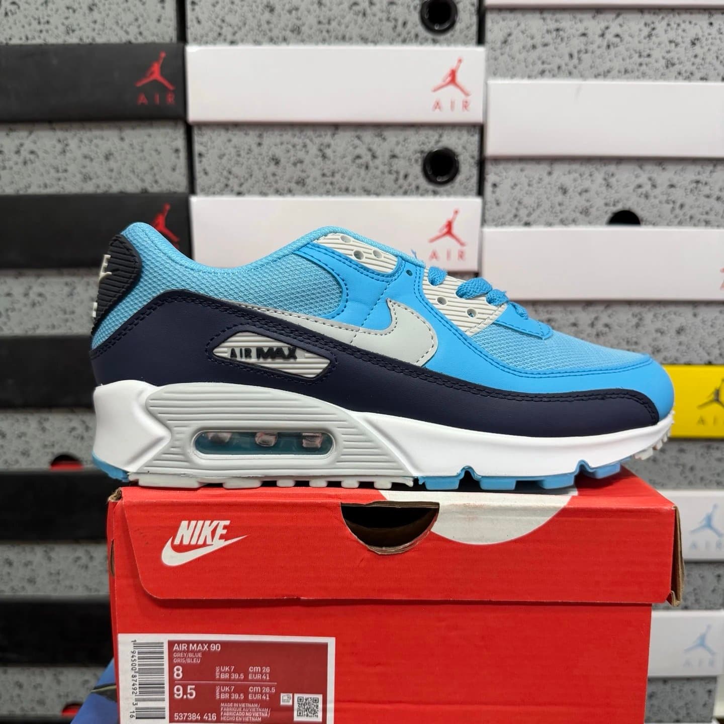 Nike Air Max 90 Black/Orange — CN8490  101