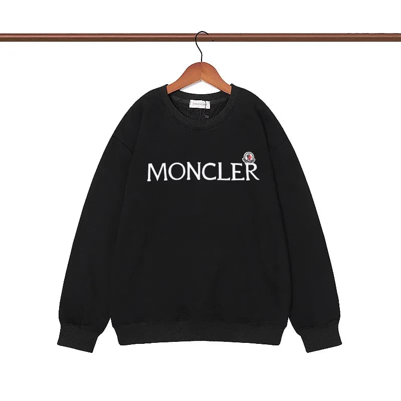 Moncler Crewneck Sweatshirt Logo Embroidered