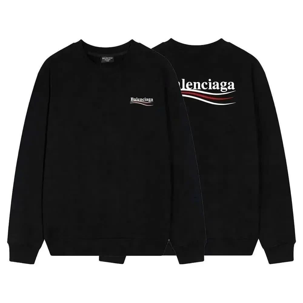 Balenciaga Crewneck Sweatshirt Logo Print