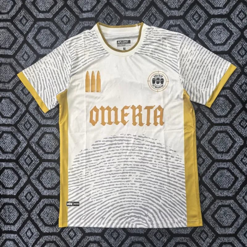 Palestine Support Jersey Black with Green and Red Stripes — 三颗子弹