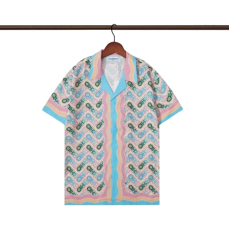 Striped Shorts Multicolor Vertical Stripe — Q258 Figure