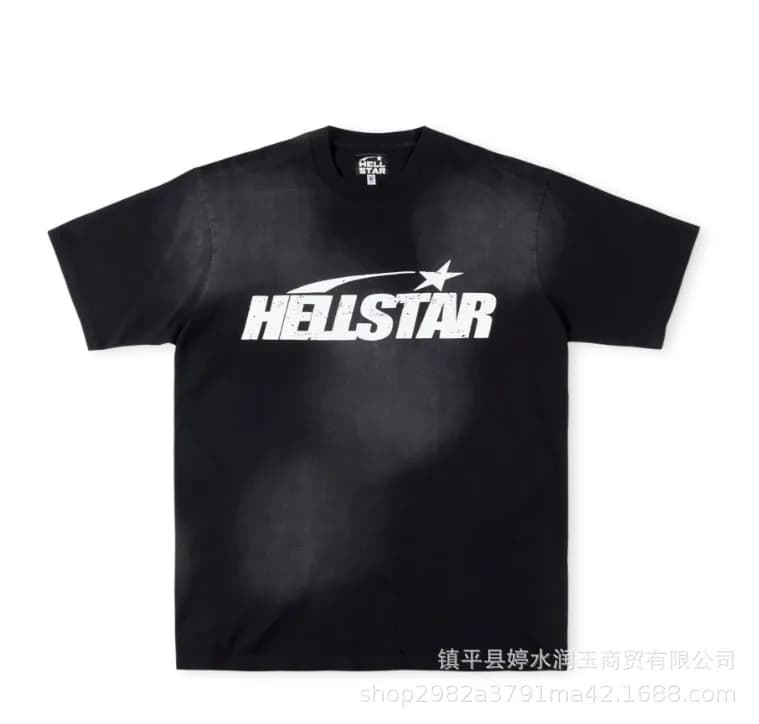 Hellstar Graphic Tee Alien Face Print — 32