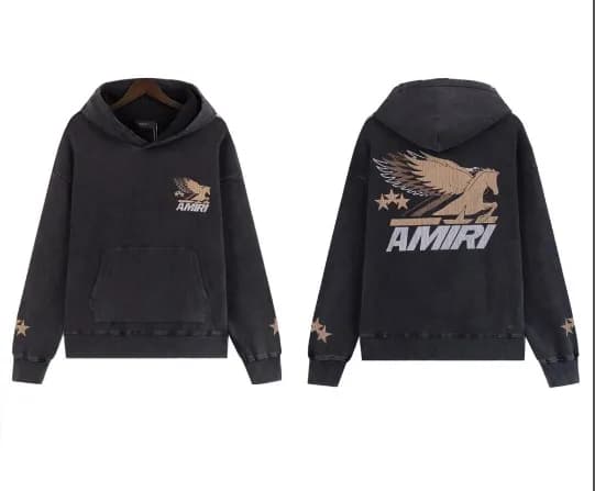 Amiri Cardigan Contrast Sleeve — 5890-黑色
