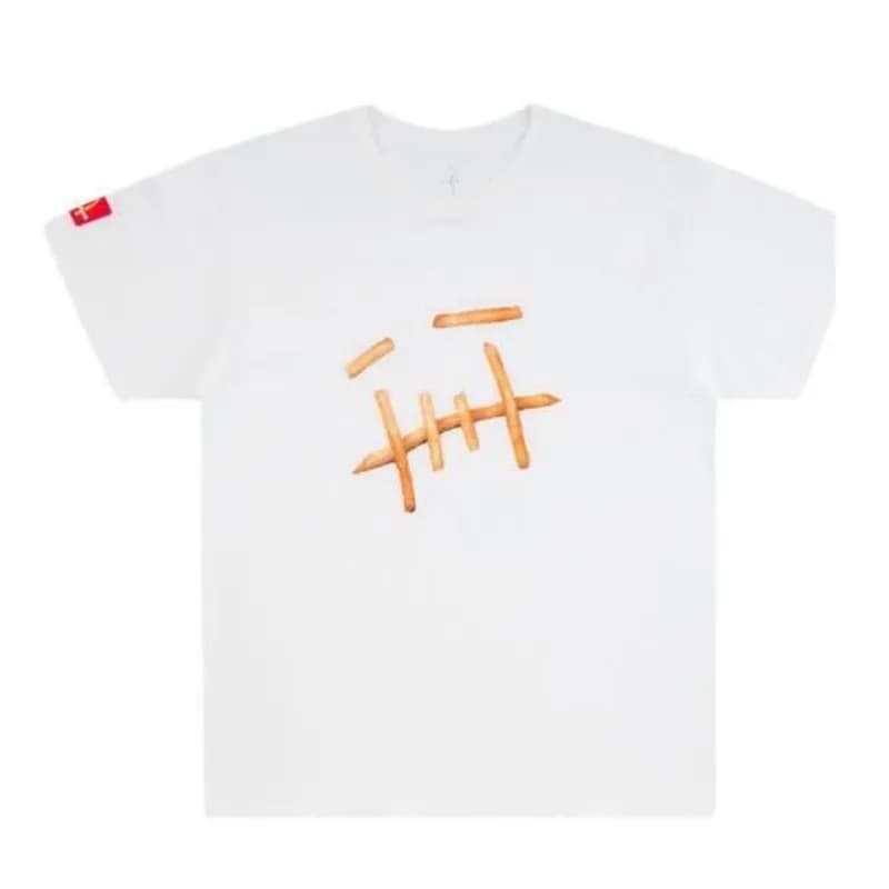 Off-White Graphic T-Shirt Abstract Print — T