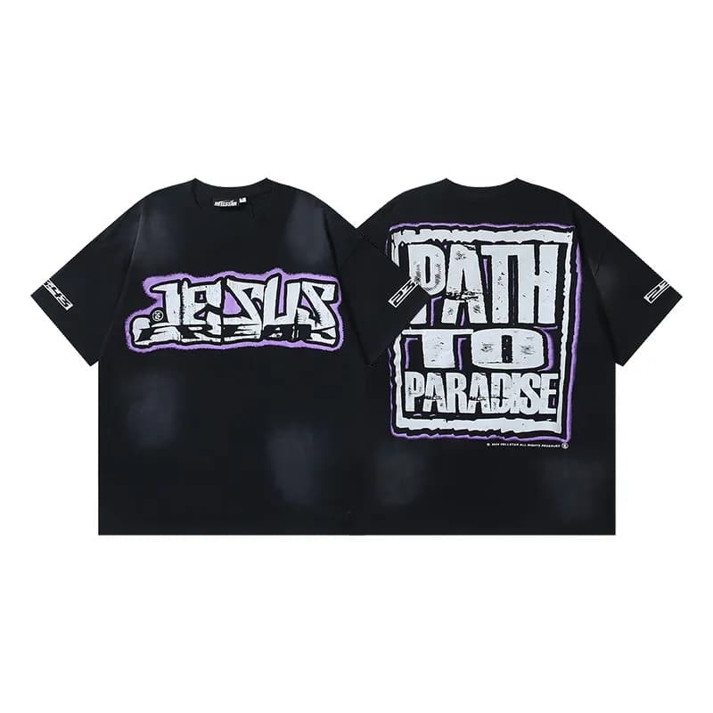 Stüssy Graphic Tee Flame Star Print — TX4HK082