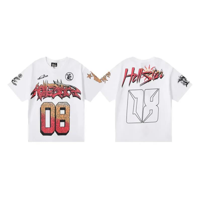 Hellstar Graphic Tee 08 Flame Print