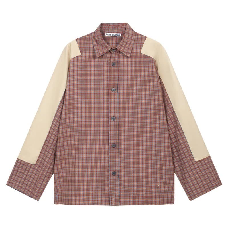 Acne Studios Long-Sleeve Tee Script Logo — 杏色（AC903271）