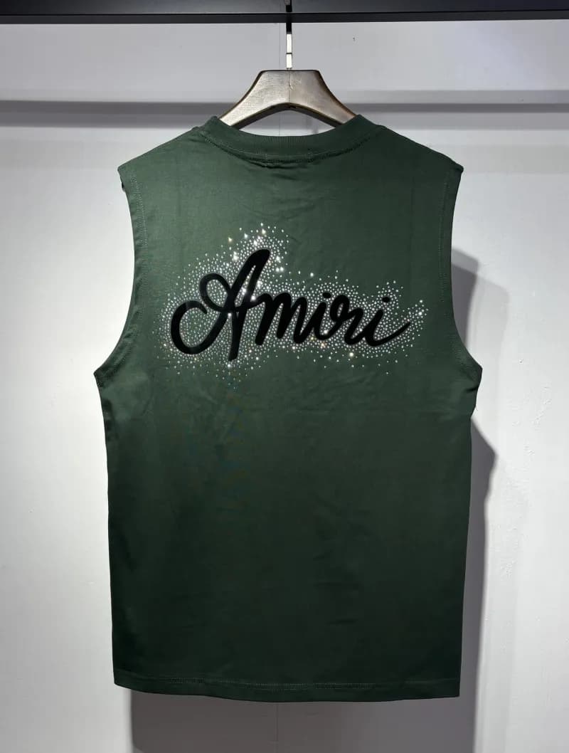 Amiri Short-Sleeve Shirt Distressed Plaid — Hot diamond green