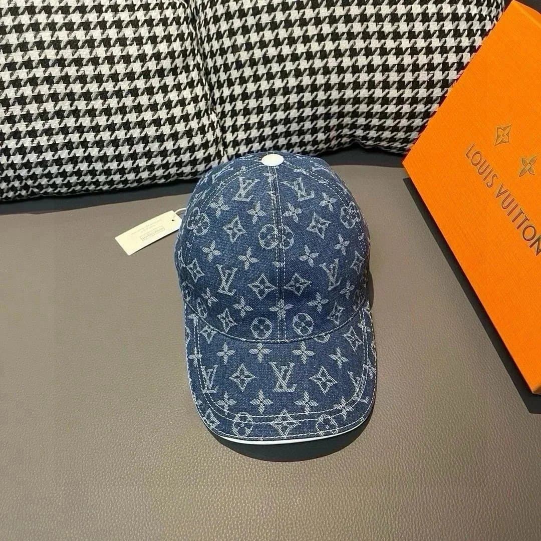 Louis Vuitton Baseball Cap Monogram Denim