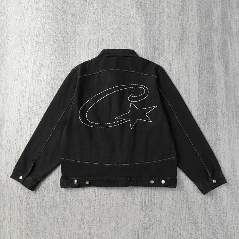 Corteiz Denim Jacket C Star Embroidery
