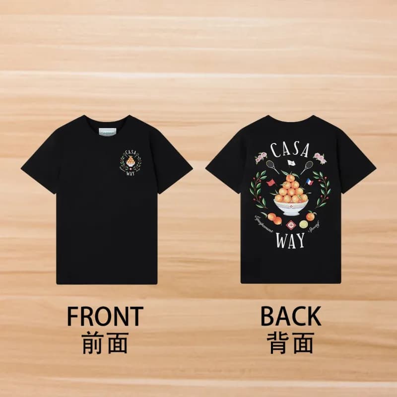 Graphic T-Shirt Casa Way Fruit Bowl Print