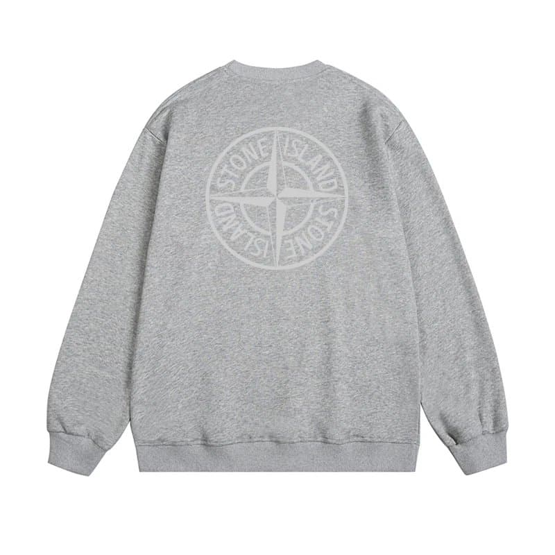 Stone Island Crewneck Sweatshirt Eclipse Print — S22