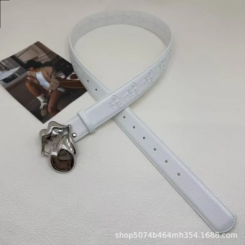 Chrome Hearts Cross Belt Embossed Cross — 11