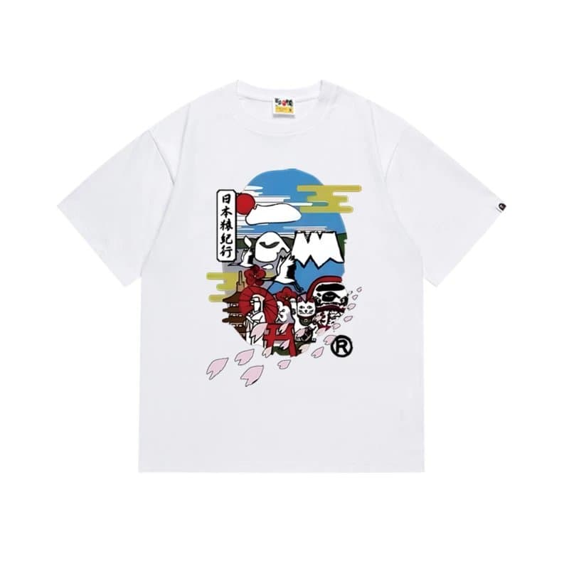 BAPE Ape Head Tee Cigar Ape — 165白色