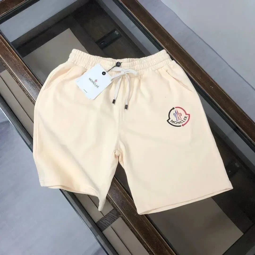 Moncler Logo Shorts Multicolor Logo — 1015007TLB