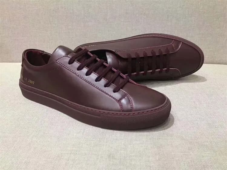 Common Projects Achilles Low Bordeaux