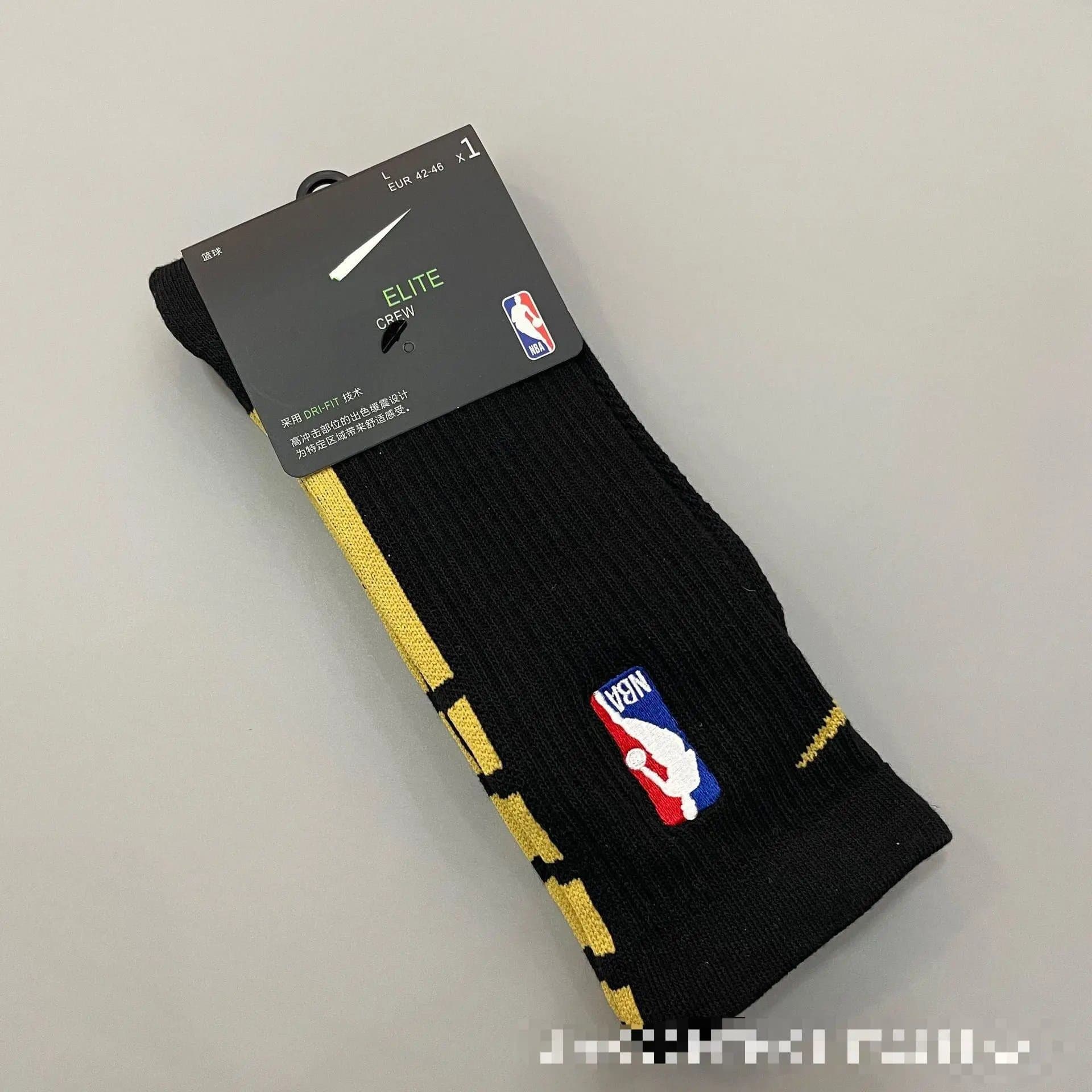 Nike Elite Crew Socks NBA Logo — S12