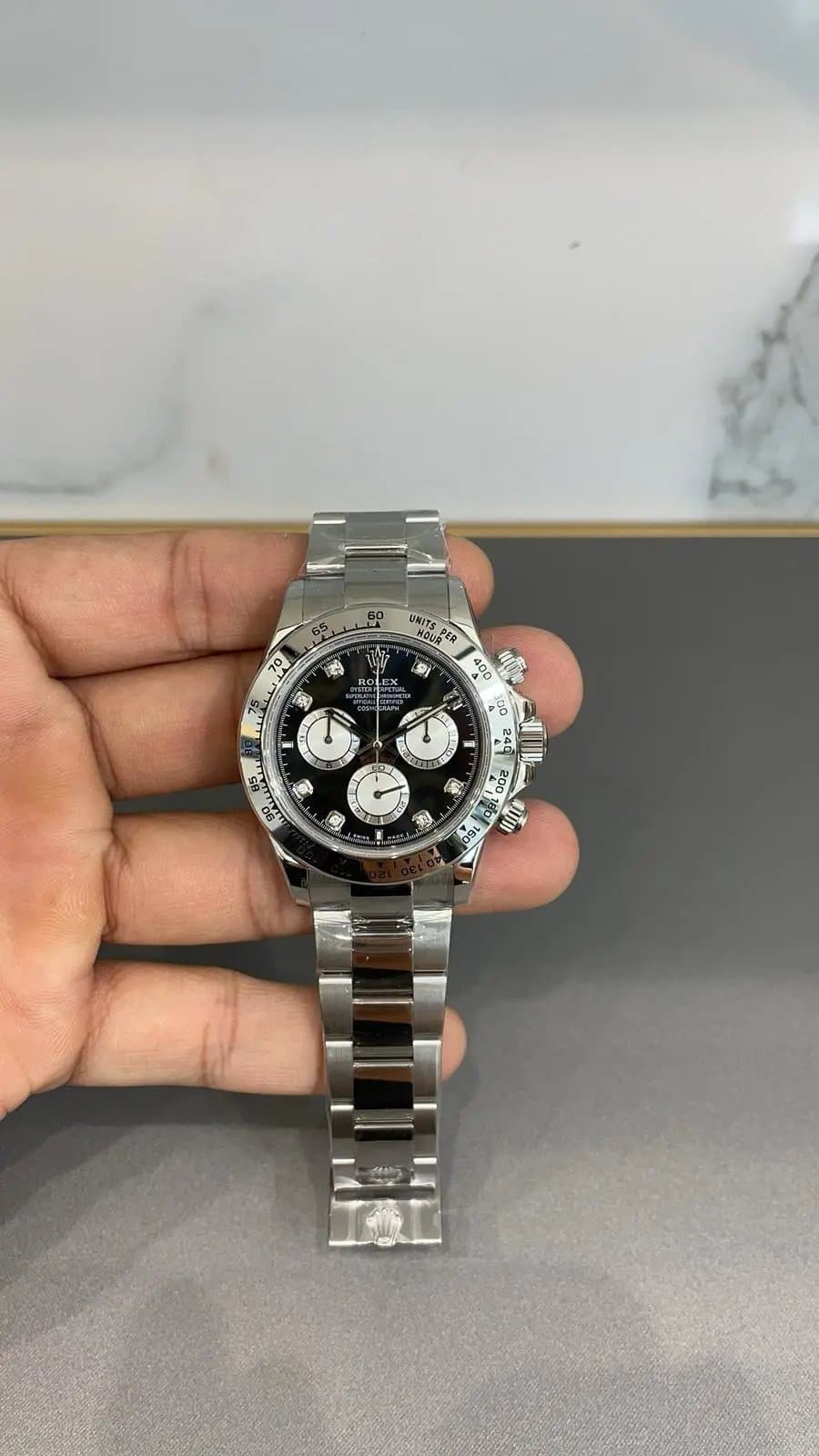 Rolex Oyster Perpetual Cosmograph Daytona Diamond Dial