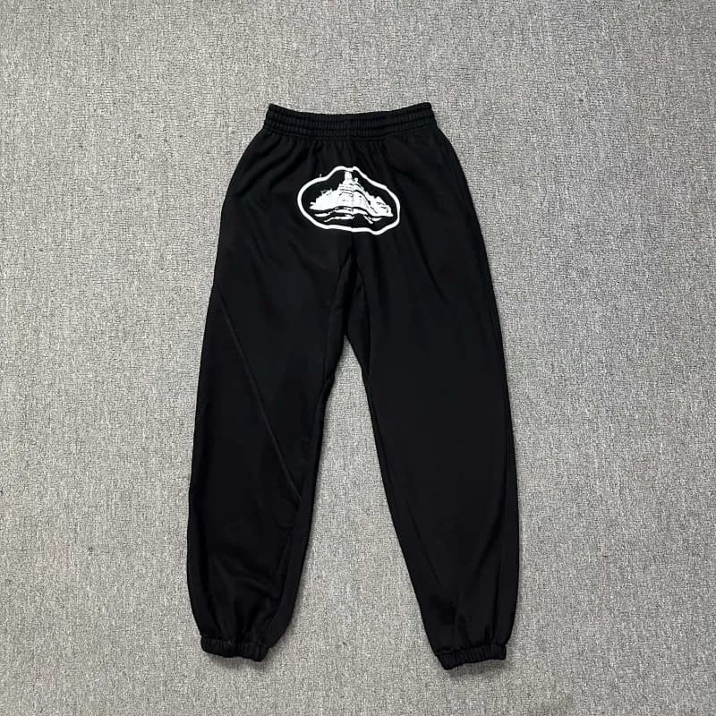 Carhartt WIP Jogger Pant Embroidered Logo — 810黑色白长裤