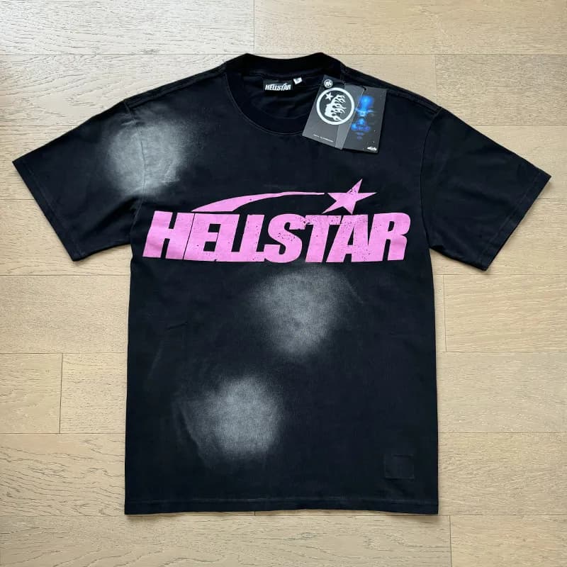 Hellstar Graphic Tee Alien Attack Print — 675