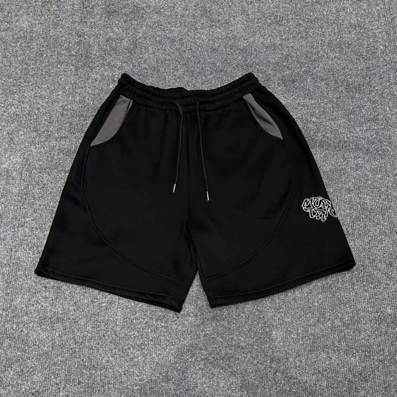 Travis Scott Track Shorts Embroidered Logo