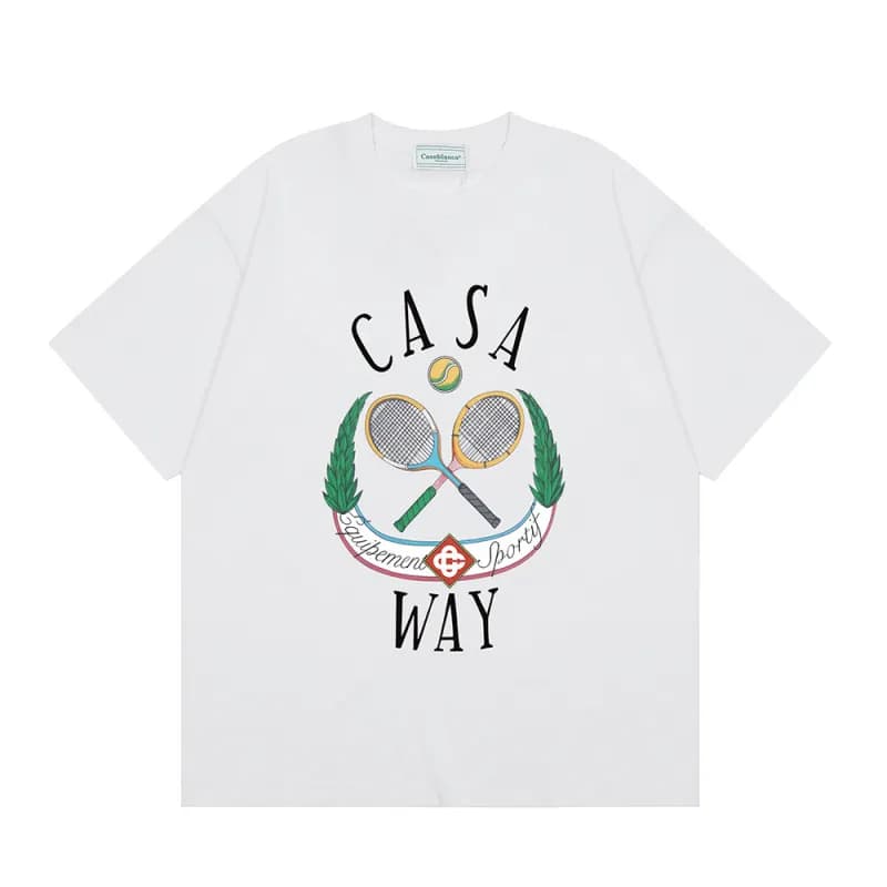 Graphic Tee Casa Blanca Arch Print — 47 white