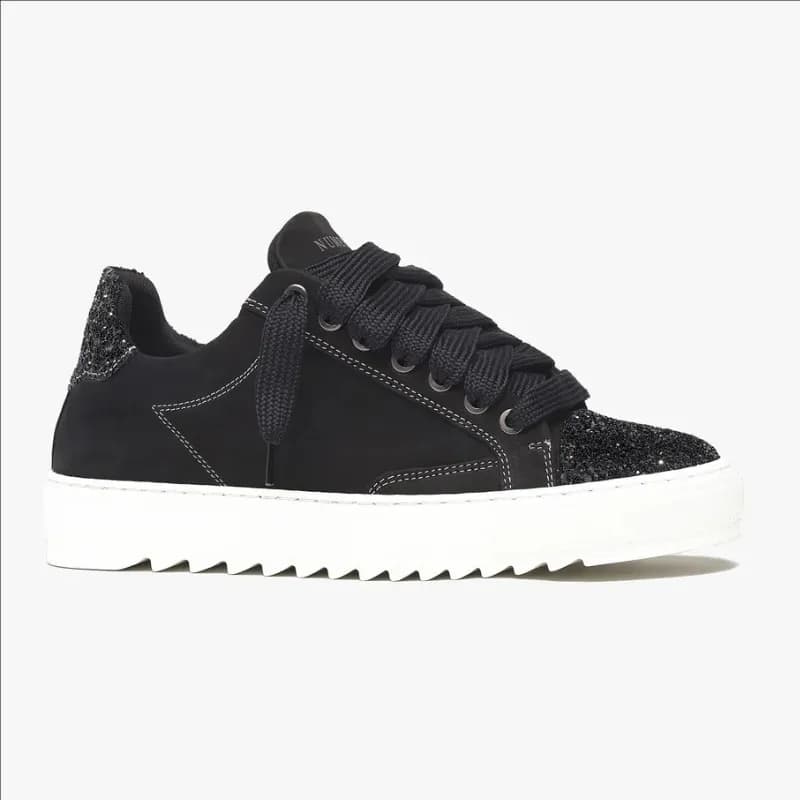 Low Top Sneaker Two-Tone Suede and Leather — #08