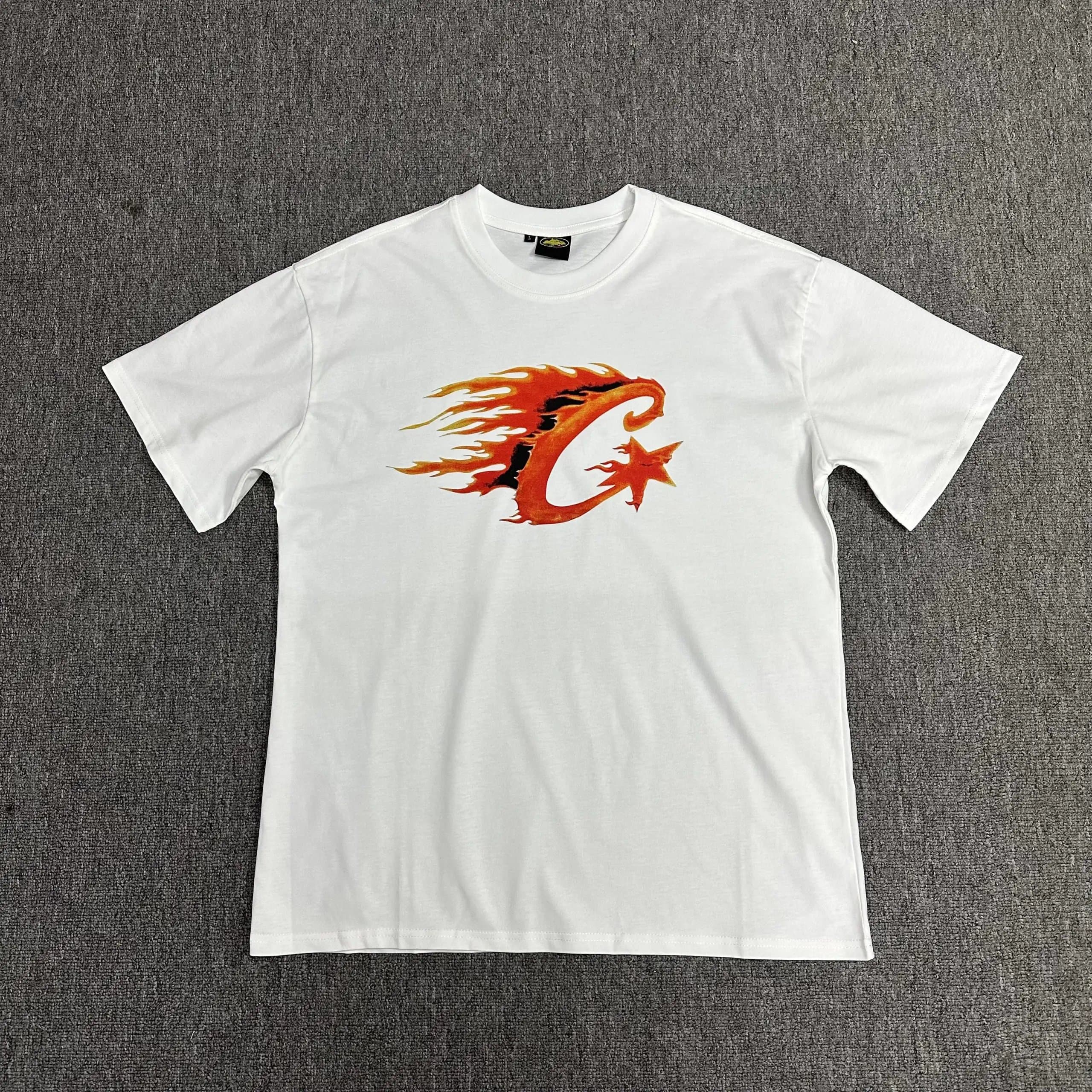 Corteiz Flame C Tee Flame Logo