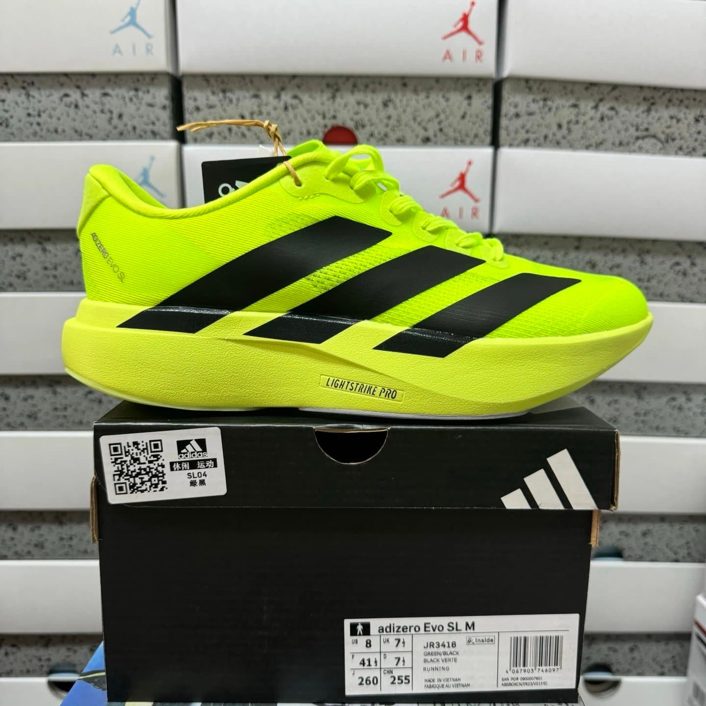 Adidas adizero Evo SL Green/Black