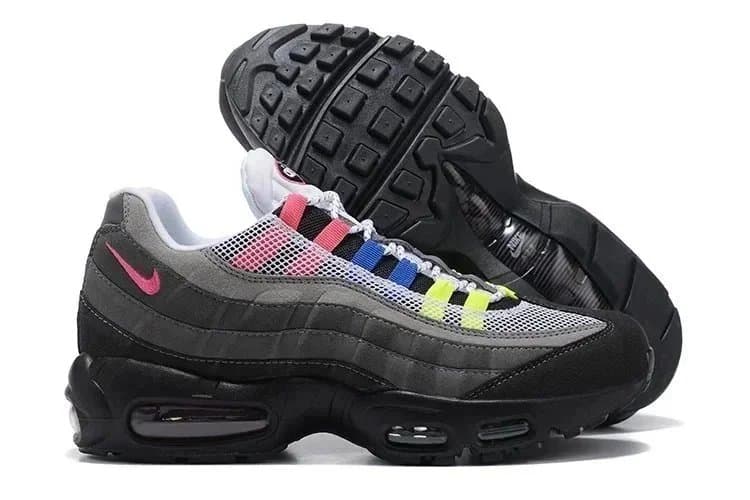 Nike Air Max 95 Grey Red — 12