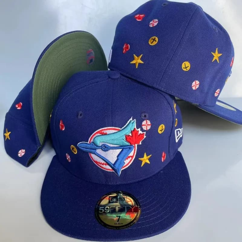 New Era 59FIFTY Embroidered Logo Patchwork — Style-14