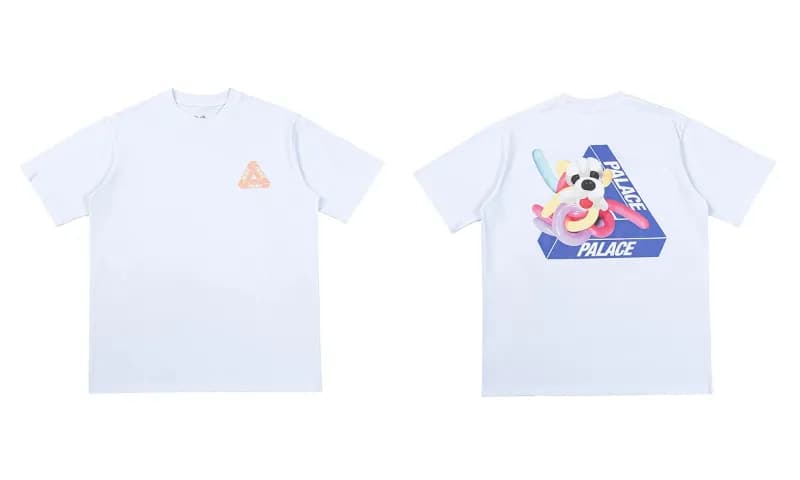 Palace Graphic Tee Multi-Character Print — 白色3917