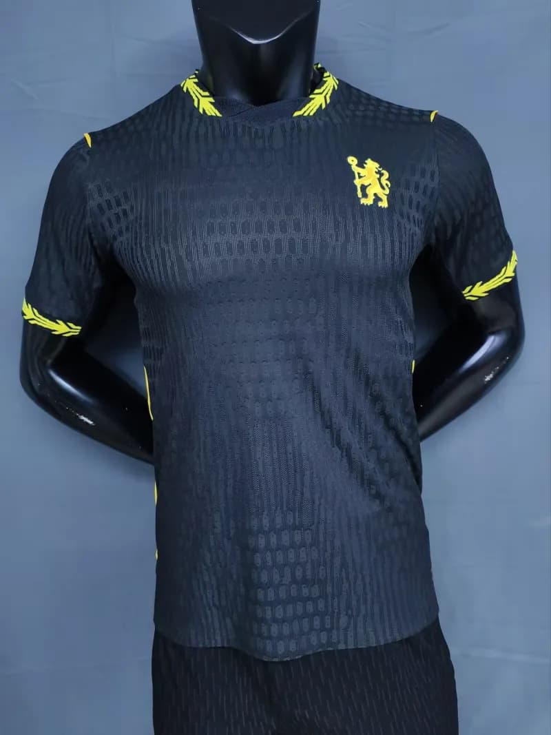 Home Jersey Black with Yellow Accents