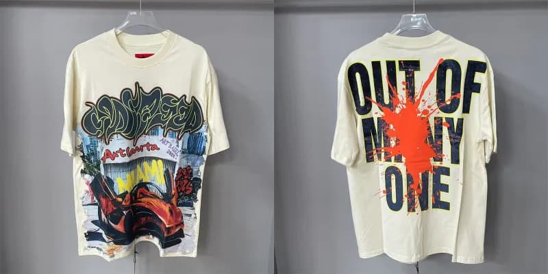 Gallery Dept. Graphic Tee Earth & Skeleton Print — 款式 42