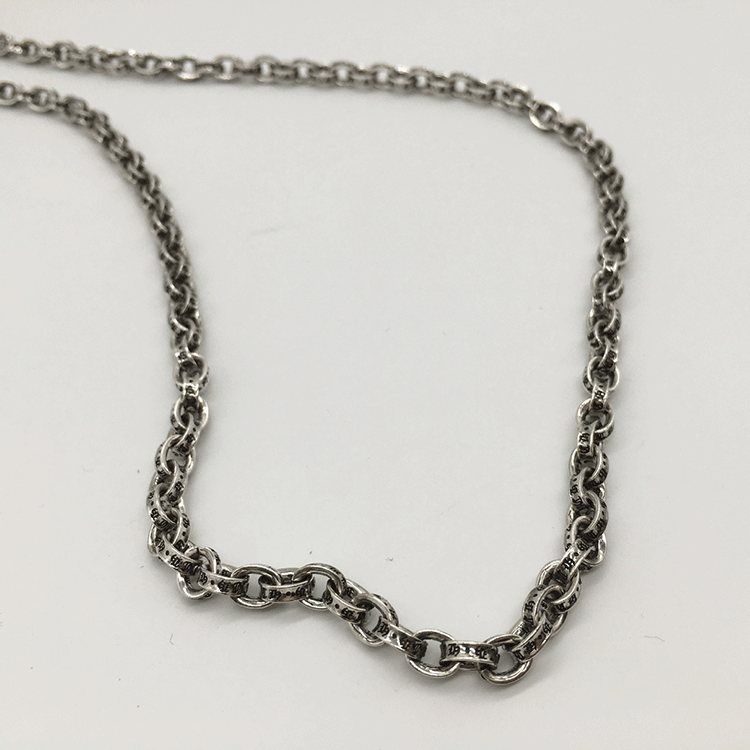 Chrome Hearts Chain Necklace Cross Link