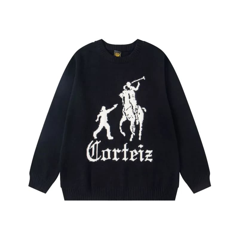 Polo Ralph Lauren Polo Knit Sweater Corteiz Collaboration