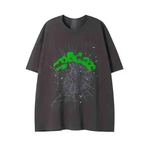 Broken Planet Graphic Tee Spiderweb Print — 30