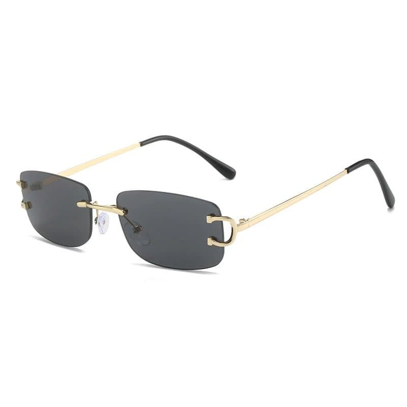 Cartier Juste Un Clou Sunglasses Rimless Gold Frame