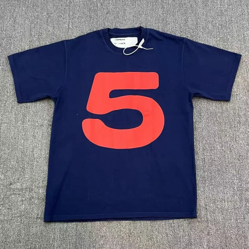 Comme des Garçons Number 5 Tee Bold Number Print
