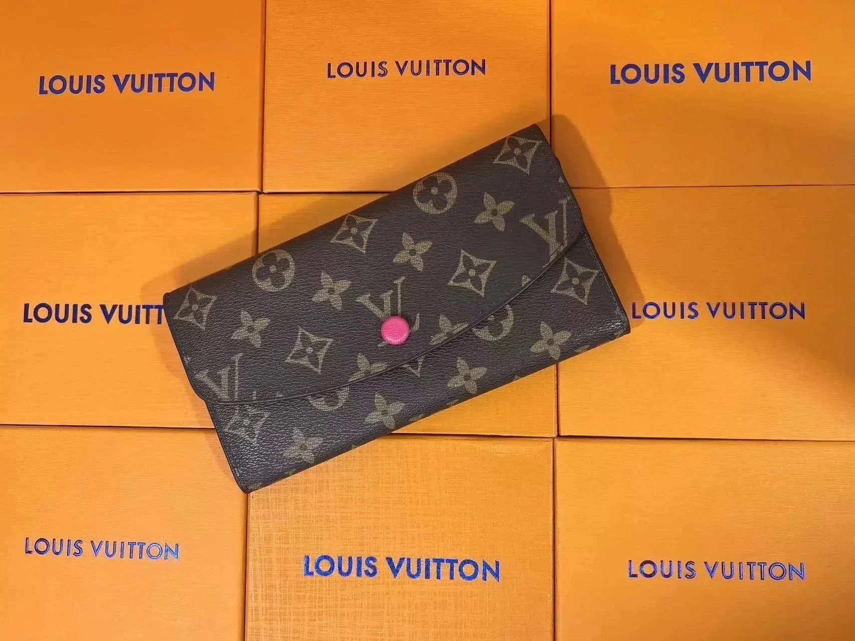 Louis Vuitton Long Wallet Monogram Canvas
