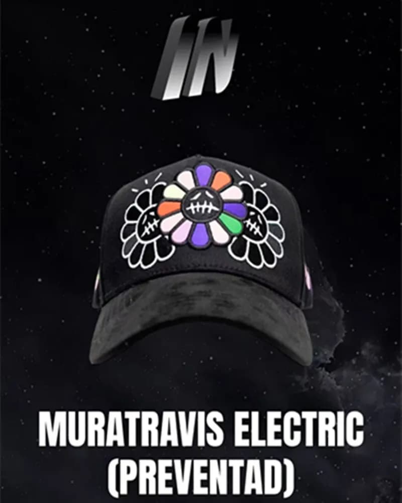Palace × KAWS Trucker Cap Electric Flower