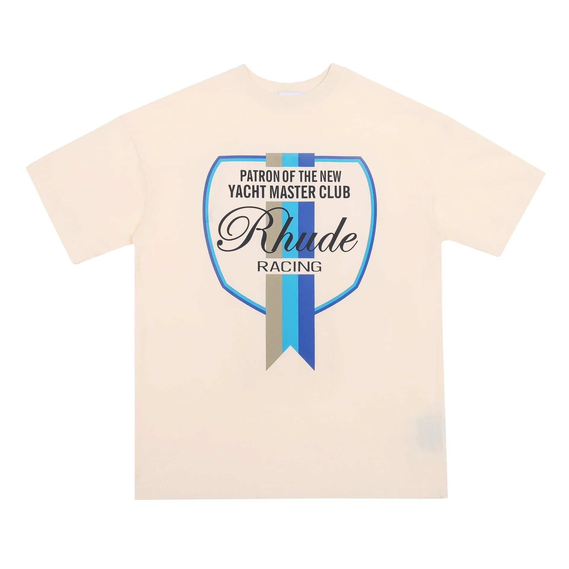 Graphic Tee Banque de Rhude — RH221杏色