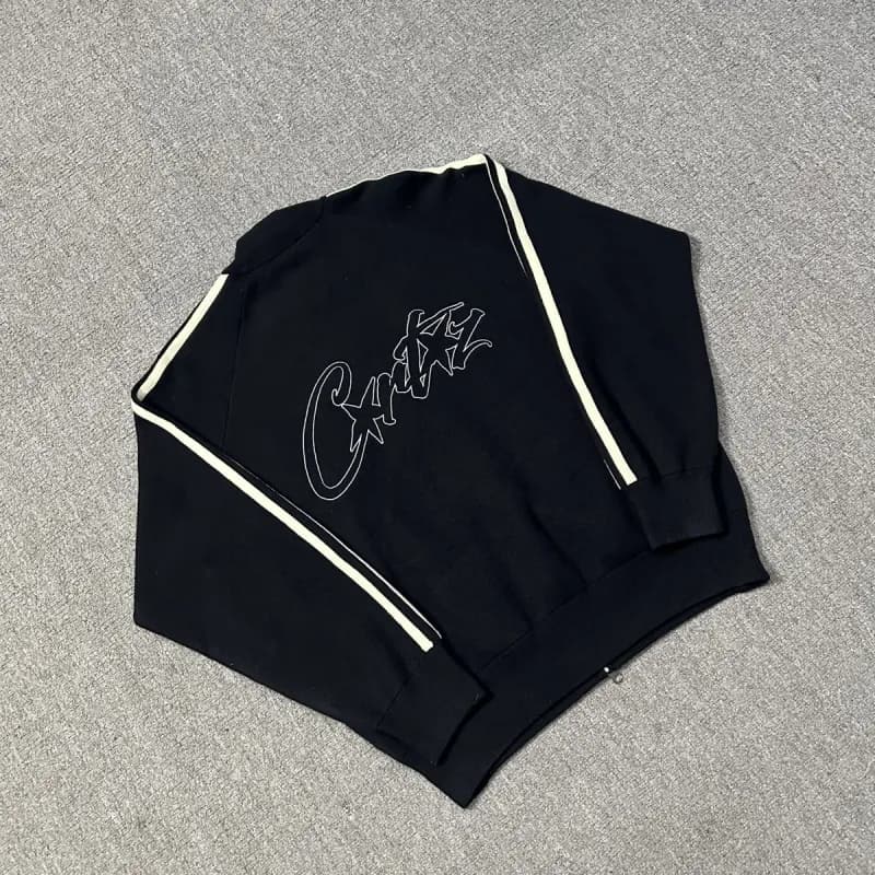 Stone Island Zip-Up Hoodie Patchwork Panel Design — 20