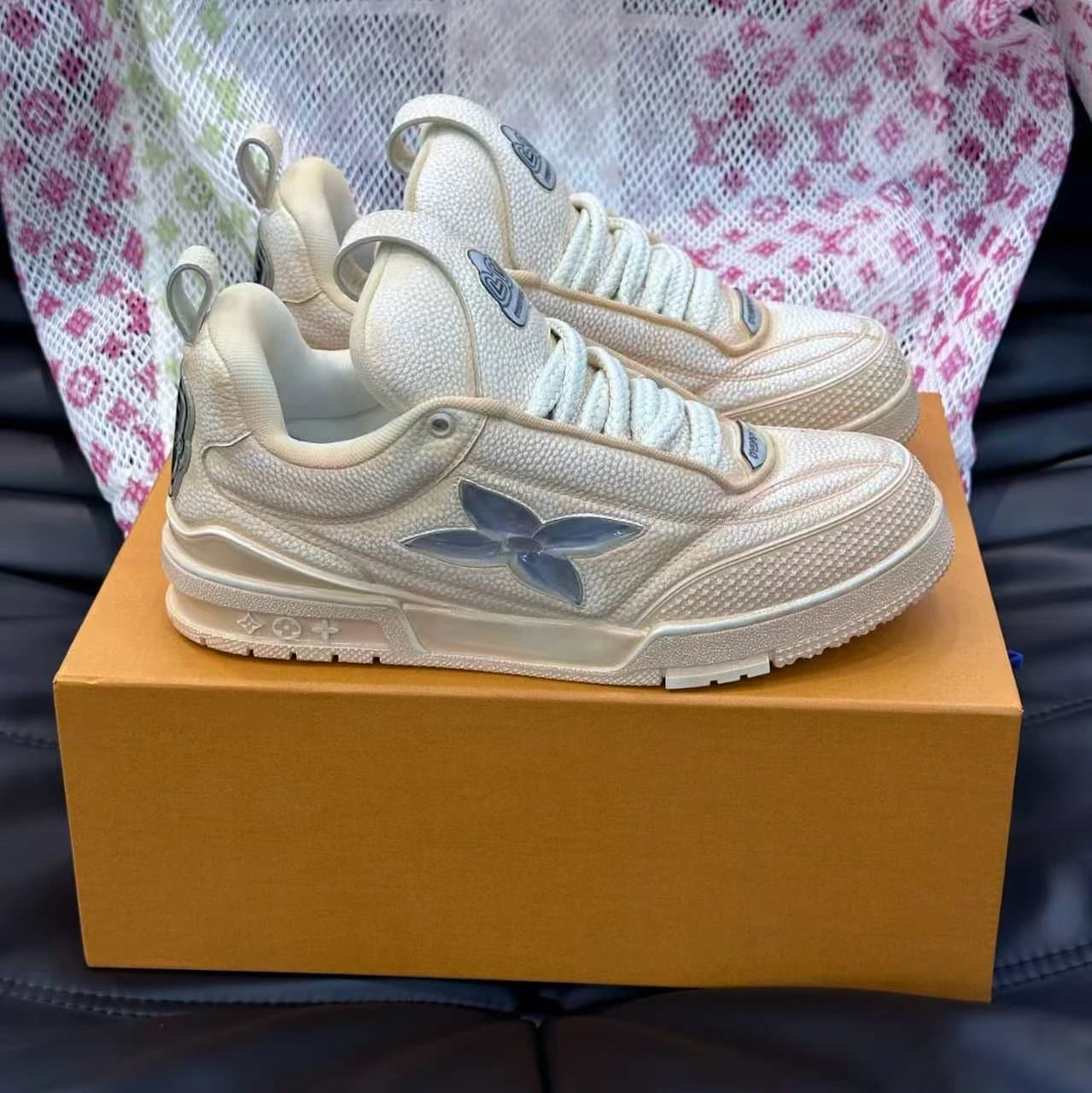 Louis Vuitton LV Trainer Monogram Mesh — P16