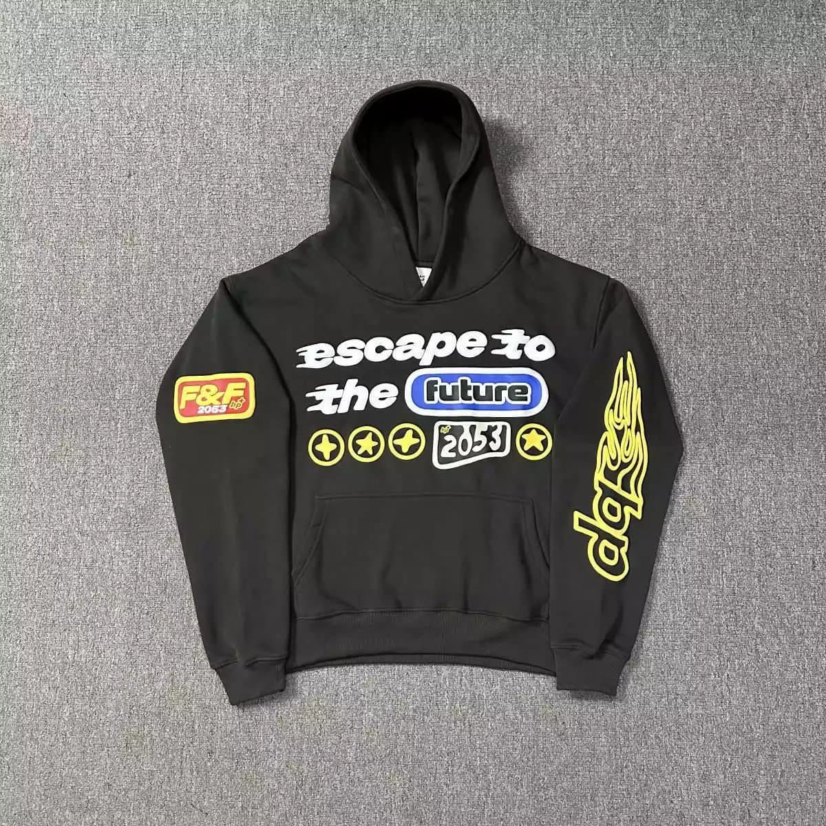 Fear of God × Fear of God Essentials Hoodie Escape to the Future