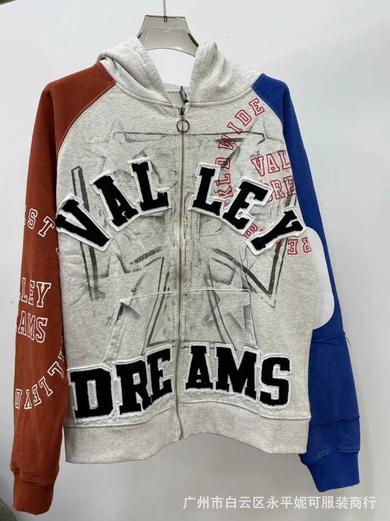 Gallery Dept. Zip-Up Hoodie Valley Dreams Graphic