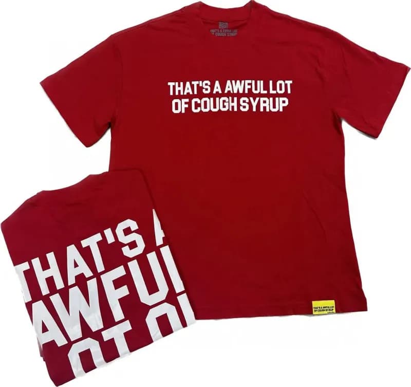 Travis Scott × Cactus Plant Flea Market Graphic Tee Cough Syrup — 22