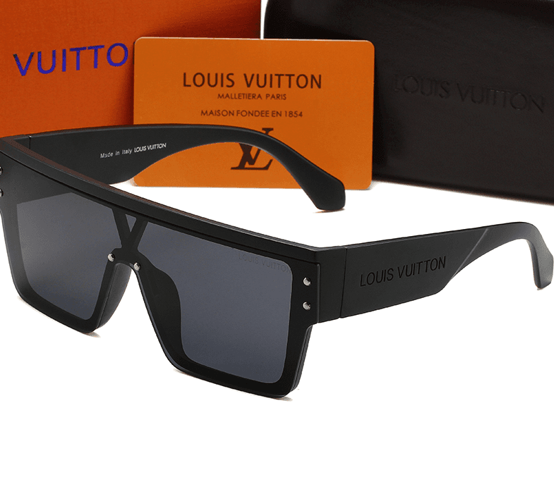 Louis Vuitton Square Sunglasses Matte Black